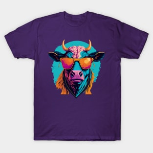 Cool Cow with sunglasses T-Shirt